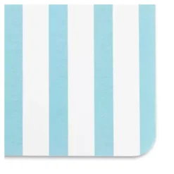 Blue Striped Stone Bath Mat