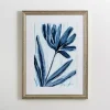 Blue Vibes II Framed Art Print