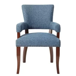 Blue Warms Nailhead Trim Dining Chair