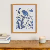 Bluebird on Branch II Framed Art Print