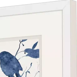 Bluebird Silhouette Framed Art Prints, Set of 2