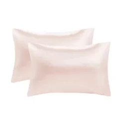 Blush Satin Standard 2-pc. Pillow Case Set
