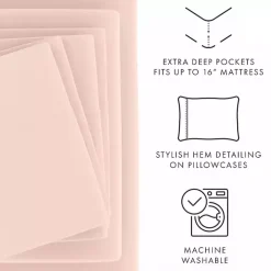 Blush Ultra Soft 6-pc. Full Sheet Set