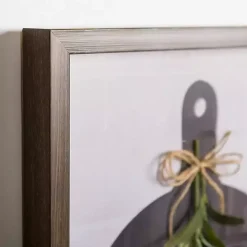 Bon Appetit Cutting Board Shadowbox Wall Plaque