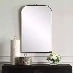 Brass Cassidy Arch Wall Mirror