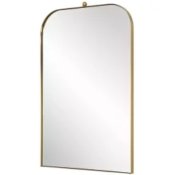 Brass Cassidy Arch Wall Mirror