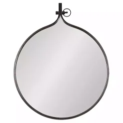Bronze Metal Antique Round Wall Mirror