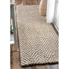 Brown Chevron Valen Runner