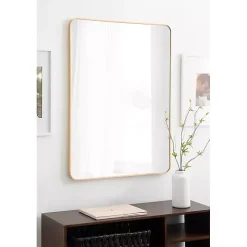 Brushed Gold Sada Wall Mirror
