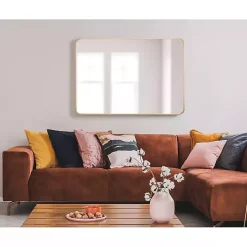 Brushed Gold Sada Wall Mirror