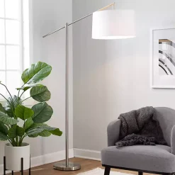 Brushed Nickel Cassie Floor Lamp