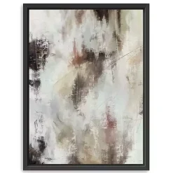 Calm Abstractions Framed Canvas Art Print