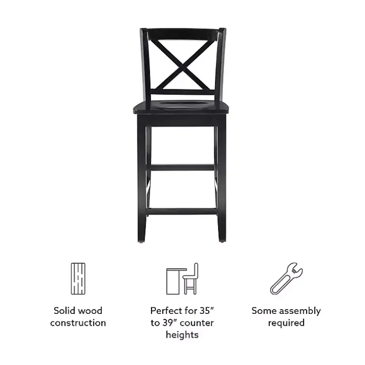 Carter X-Back Counter Stool