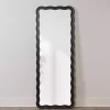 Catorina Black Wavy Leaner Mirror