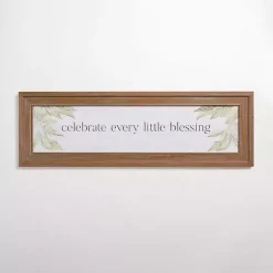 Celebrate Every Little Blessing Wall Plaque