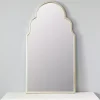Champagne Maria Metal Arch Mirror