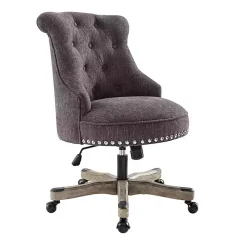 Charcoal Miller Tufted Office Chair