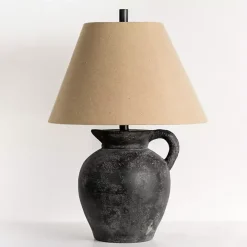 Charcoal Vase Table Lamp