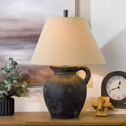 Charcoal Vase Table Lamp