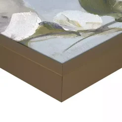 Chickadee Blossoms Framed Canvas Prints, Set of 2