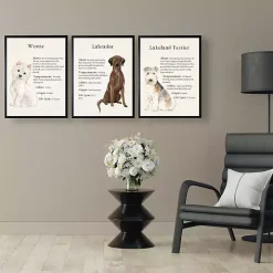 Chocolate Labrador Facts Framed Wall Plaque