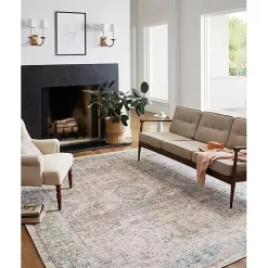 Chris Loves Julia x Loloi Jules Natural Rug, 7x9