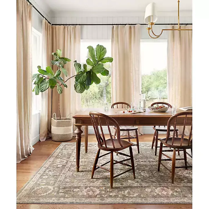 Chris Loves Julia x Loloi Sage Rosemarie Rug, 6x9