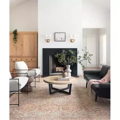 Chris Loves Julia x Loloi Jules Orange Rug, 2x9