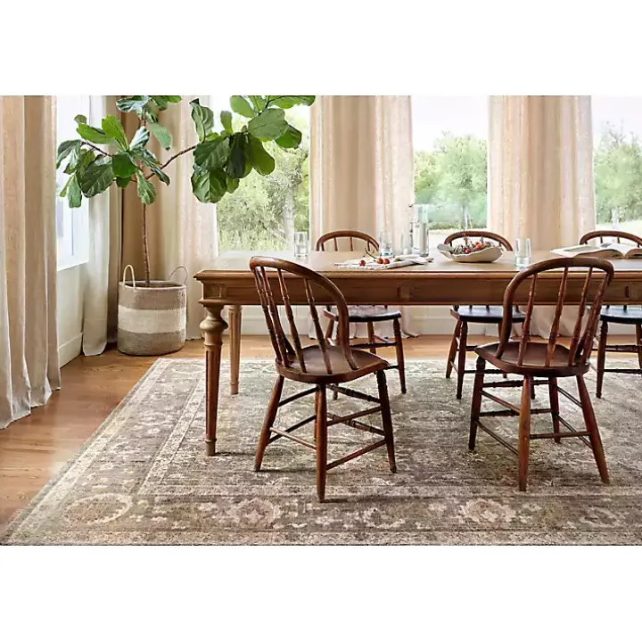 Chris Loves Julia x Loloi Sage Rosemarie Rug, 6x9