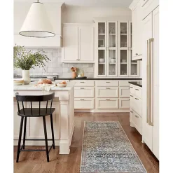 Chris Loves Julia x Loloi Jules Dark Blue Rug, 7x9