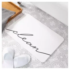 Clean Stone Bath Mat