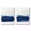 Coastal Brushstrokes Canvas Art Print, Set of 2