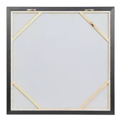 Coastal Palms Framed Canvas Art Print