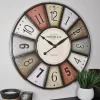 Color Motif Wall Clock