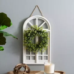 Cream Arch with Wreath