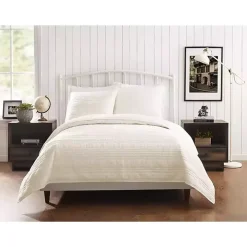 Cream Atmosphere King Quilt