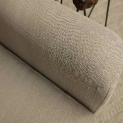 Cream Ellen Rolled Arms Accent Chair