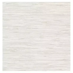 Cream Grassweave Peel and Stick Wallpaper