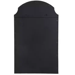 Dark Bronze Arched Scallop Edge Wall Mirror