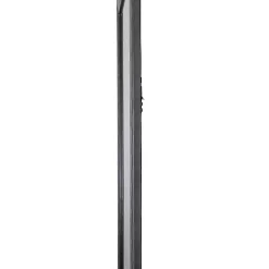 Dark Gray Wood Framed Beveled Edge Wall Mirror