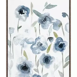 Deep in Blue I & II Canvas Art Prints, Set of 2