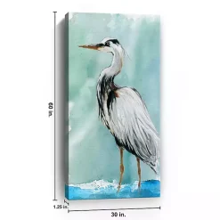 Delray Crane II Canvas Art Print
