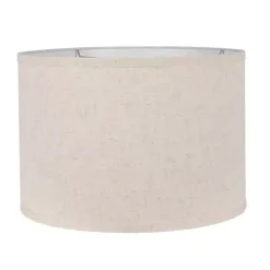 Distressed Cream Textured Table Lamps, Set of 2