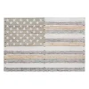Distressed Wood American Flag Wall Plaque