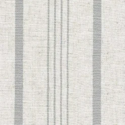 Dove Gray Stripe Parsons Chairs, Set of 2