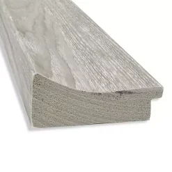 Dove Gray Washed Wood Framed Mirror