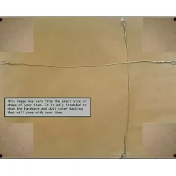 Dove Gray Washed Wood Framed Mirror