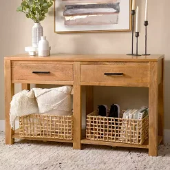 Easton Mango Wood Console Table