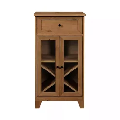 English Oak Double Door Reeves Cabinet