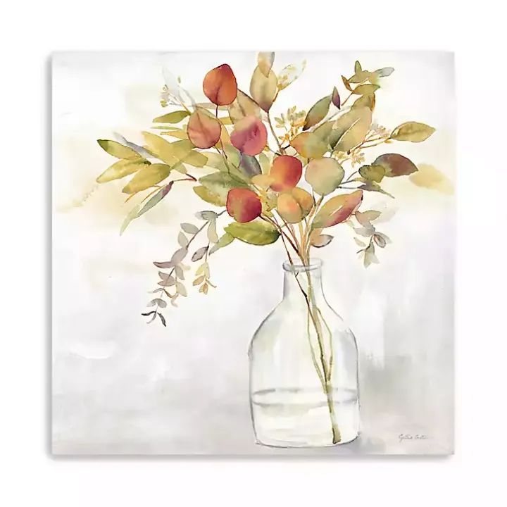 Eucalyptus Vase Spice I Canvas Art Print